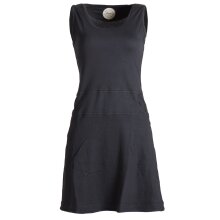 Vishes Einfaches armloses Kleid aus Biobaumwolle mit...