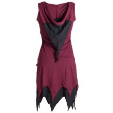 Vishes Ärmelloses Elfenkleid im Lagenlook mit...