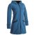Vishes Warmer Wintermantel aus Eco Fleece mit Zipfelkapuze türkis 36-38