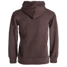 Vishes Herren Sweatshirt aus Baumwollfleece mit...