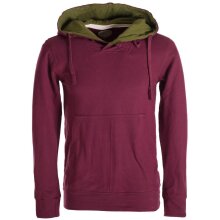 Vishes Herren Sweatshirt aus Baumwollfleece mit...