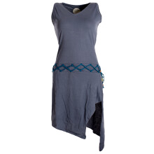 Vishes Asymmetrisches Kleid ohne Ärmel -...