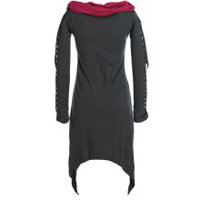 Vishes Zweifarbiges langarm Elfen Zipfelkleid aus...