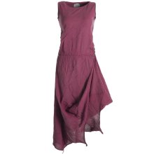 Vishes Ärmelloses lagenlook Kleid aus Baumwolle zum...