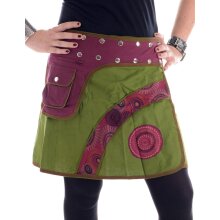 Vishes Größenverstellbarer Patchwork Wickel...