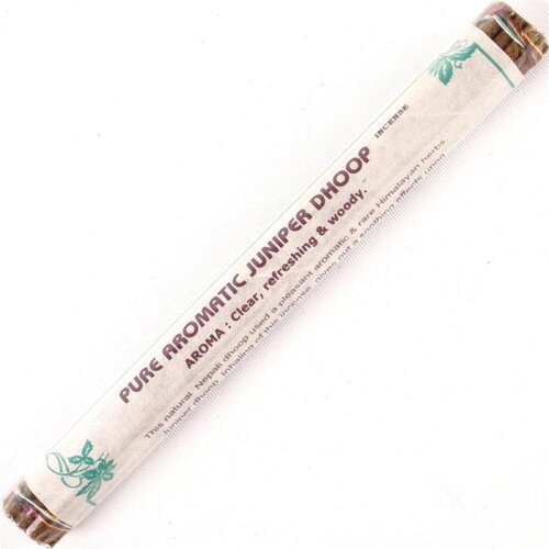19 aromatische Räucherstäbchen DHOOP NEPAL 19 cm 25 g 33 Sorten Wacholder (Juniper)