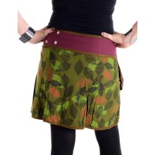 Vishes Elfen Mini Rock mit Bauchtasche - bedruckt mit...