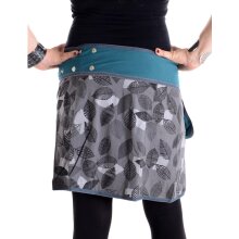 Vishes Elfen Mini Rock mit Bauchtasche - bedruckt mit...