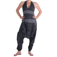 Vishes Damen Hippie Latzhose Overall Haremshose...