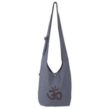 Vishes Umhängetasche aus grob gewebter Baumwolle mit...