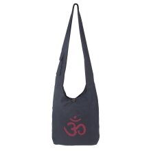 Vishes Umhängetasche aus grob gewebter Baumwolle mit...