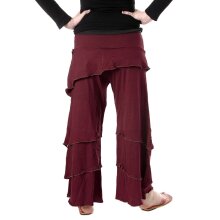 Vishes Lagenlook Zipfelhose aus Baumwolle Larp Hose Goa...