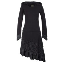 Vishes Lagenlook Langarm Patchwork Elfenkleid mit...