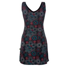 Vishes Ärmelloses Blumenkleid aus Baumwolle mit...