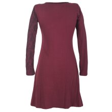 Vishes Asymmetrisches Damen Lagenlook Kleid Baumwolle mit...