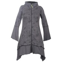 Vishes Damen Elfenmantel aus Baumwolle mit Blumendruck...