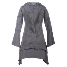 Vishes Damen Elfenmantel aus Baumwolle mit Blumendruck...