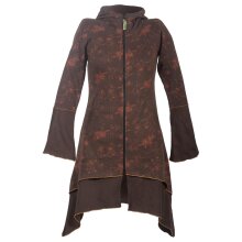Vishes Damen Elfenmantel aus Baumwolle mit Blumendruck...