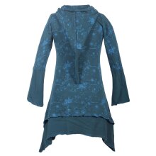 Vishes Damen Elfenmantel aus Baumwolle mit Blumendruck...