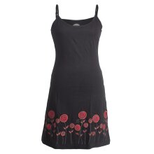 Vishes Besticktes Rosen Baumwoll-Kleid mit verstellbaren...