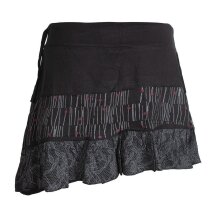 Vishes Asymmetrischer Blümchenrock Bedruckt aus...