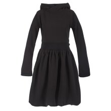 Vishes Warmes Ballonkleid aus recyceltem Fleece mit...