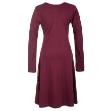 Vishes Knielanges Langarm Damen Stillkleid aus...