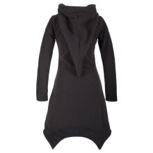 Vishes - Weiches Warmes Hoodie Zipfelkleid mit...