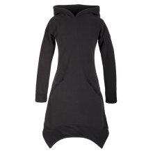 Vishes - Weiches Warmes Hoodie Zipfelkleid mit...