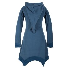 Vishes - Weiches Warmes Hoodie Zipfelkleid mit...