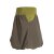 Vishes Damen kurzer einfarbiger extra warmer Ballonrock Herbstrock Winterrock Fleecerock olive 42