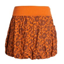 Vishes Damen Ballon-Rock mit Blumen und Taschen