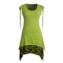 Vishes Ärmelloses Lagenlook Elfen Zipfelkleid aus...