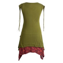 Vishes Ärmelloses Lagenlook Elfen Zipfelkleid aus...