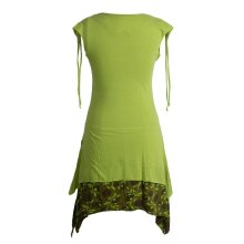 Vishes Ärmelloses Lagenlook Elfen Zipfelkleid aus...