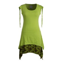 Vishes Ärmelloses Lagenlook Elfen Zipfelkleid aus...