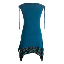 Vishes Ärmelloses Lagenlook Elfen Zipfelkleid aus...