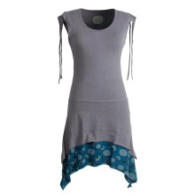 Vishes Ärmelloses Lagenlook Elfen Zipfelkleid aus...