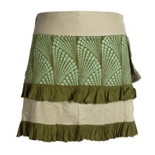 Vishes Mit Druckknöpfen Verstellbarer Wickelrock -...