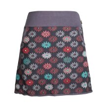 Vishes Damen Baumwoll-Rock mit 70er Jahre Retro Blumen...