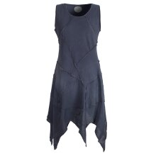 Vishes armloses einfarbiges Patchwork Zipfelkleid aus...