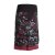 Vishes Damen Lagen-look Blumen-Rock mit farbig abgesetztem Saum schwarz 40