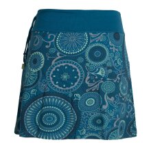 Vishes Kurzer Damen Baumwoll-Rock mit Bunt Mandalas und...