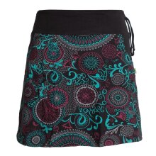 Vishes Kurzer Damen Baumwoll-Rock mit Bunt Mandalas und...