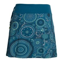 Vishes Kurzer Damen Baumwoll-Rock mit Bunt Mandalas und...