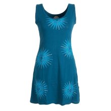 Vishes Ärmelloses Goa Jerseykleid mit Mandalas...
