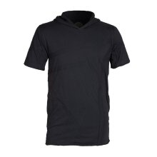 Vishes Herren Eco Kurzarm Hoodie Patchwork Kapuzen-Shirt...