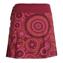 Vishes Kurzer Damen Baumwoll-Rock mit Bunt Mandalas und...