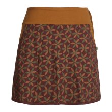 Vishes Kurzer Damen Baumwoll-Rock mit Facetten bzw Blumen...