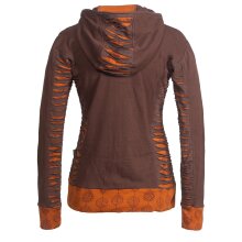 Vishes - Bedruckte Damen Hoodie Kapuzenjacke...